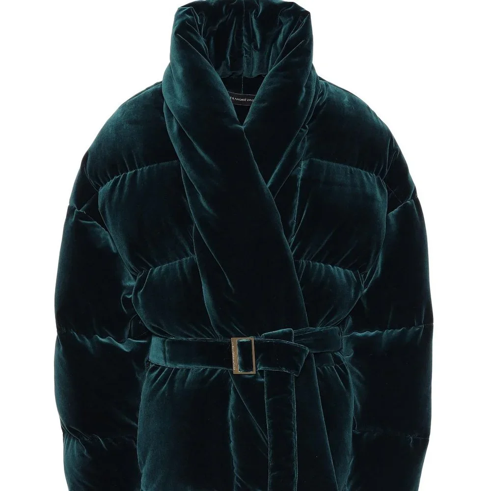 ISO: Alexandre Vauthier Velvet Puffer Coat FR 36 ANY COLOR! - Picture 2 of 4